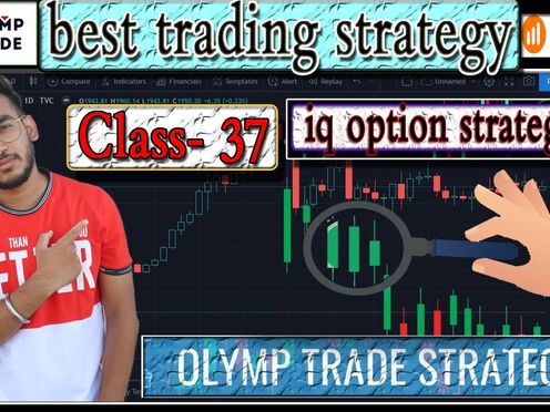 Best Trading Strategy | Olymp Trade, Iq Option Strategy | 1 minute winning trick | Class 37 | Milan