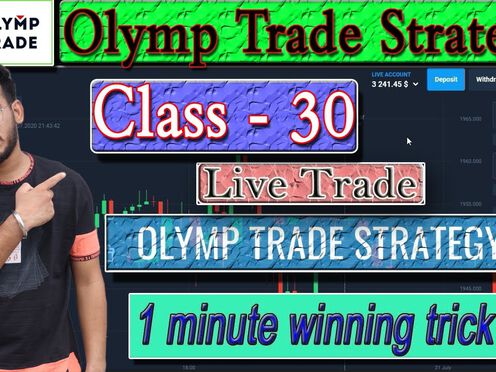 Olymp Trade Strategy | 1 minute winning trick | 100% Winning | Class 30 | By Milan Jain