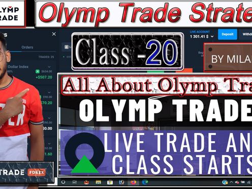 Olymp Trade Strategy | 1 minute winning trick | 100% Winning | Class 20 | By Milan Jain