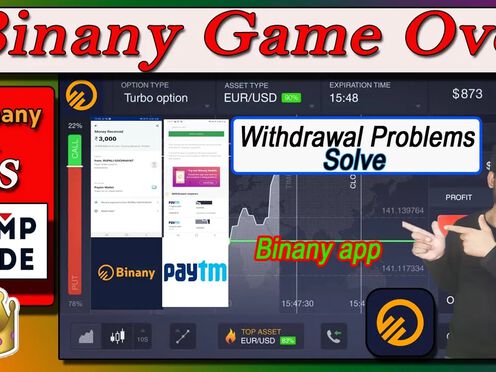 Binany Game Over | Olymp Trade Vs Binany | binany app payment proof | By Milan Jain