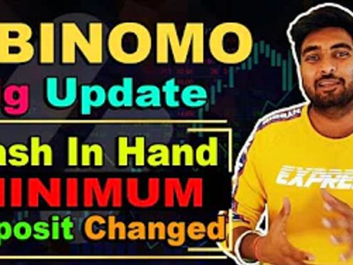 Binomo : Big update | Cash In Hand | Deposit Or Withdrawal | Hindi