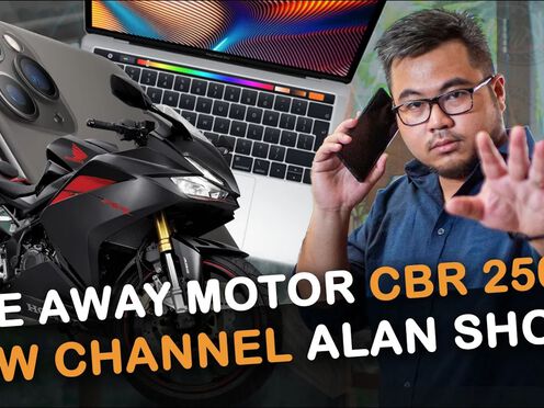 GIVE AWAY MOTOR CBR 250 RR, IPHONE 11 PRO MAX, MACBOOK PRO!