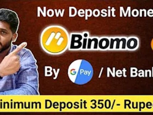 Deposit Money In Binomo Through Google Pay / Internet Banking / Upi |Binomo Minimum Deposit Process