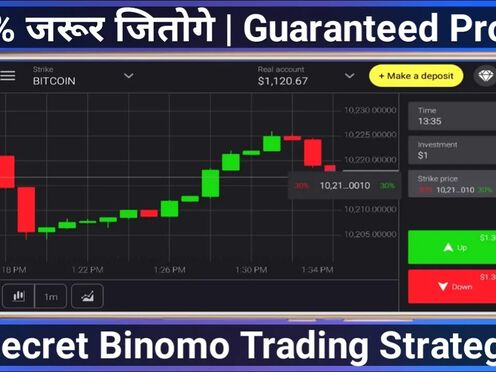 Binomo 100% Winning Strategy | Guaranteed Profit In Binomo Binary Trading | Binary option