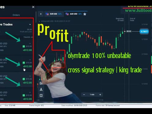 olymtrade the most effective cross signal strategy 100% without defeat | king trade