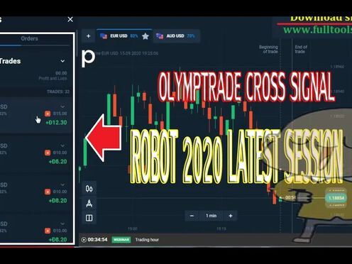 OLYMPTRADE CROSS SIGNAL ROBOT 2020 LATEST SESSION | KING TRADER
